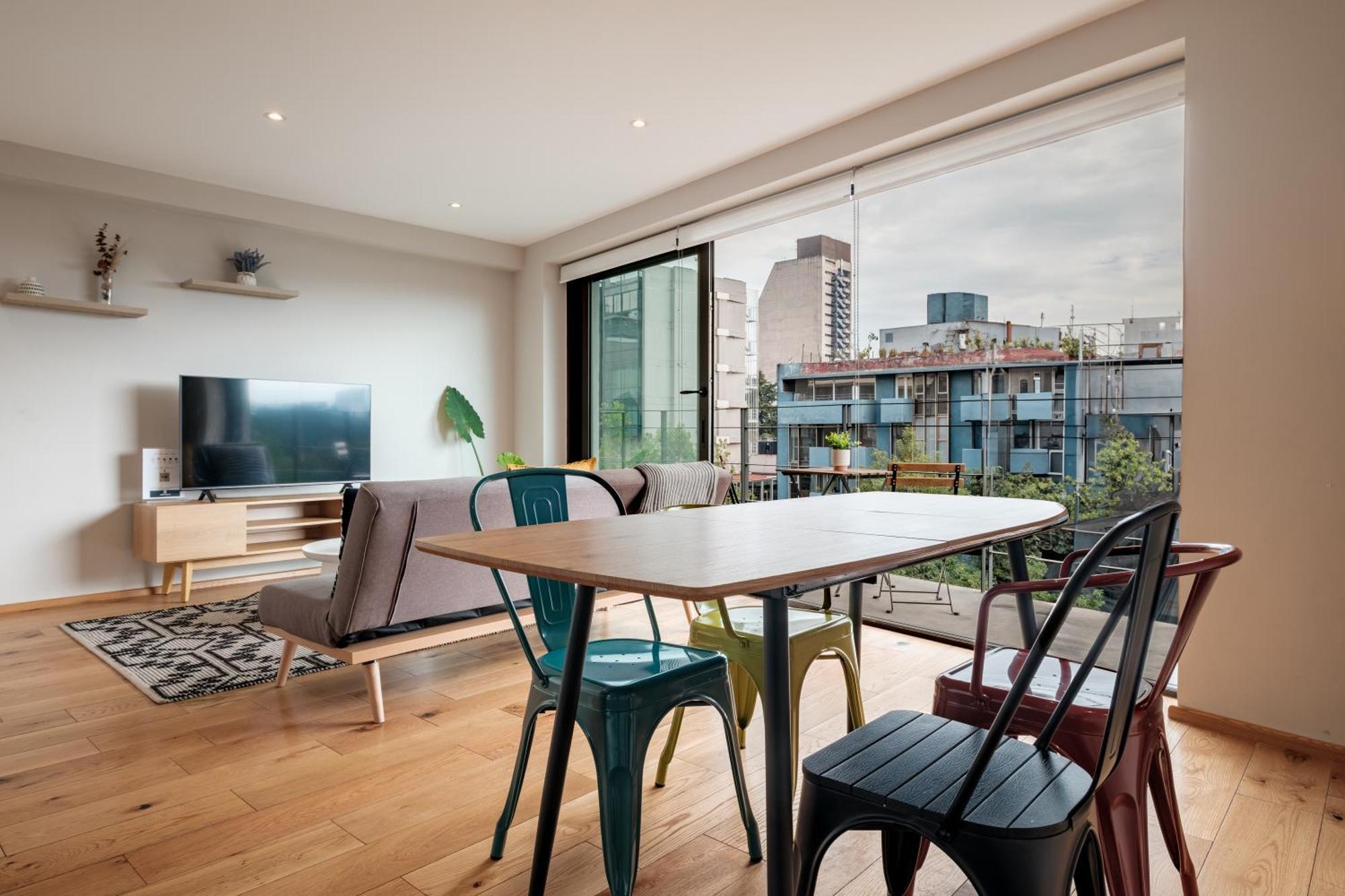 Modern Apartments La Condesa Pet Friendly Mexiko-Stadt Exterior foto